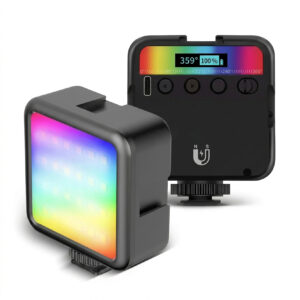 mall inline badgeIluminador Painel de Luz Led RGB Branca 6W USB-C 2500K