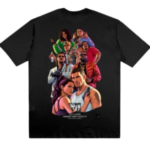 Camiseta gta6 gamer estilo urbano 100% Algodão envio imediato